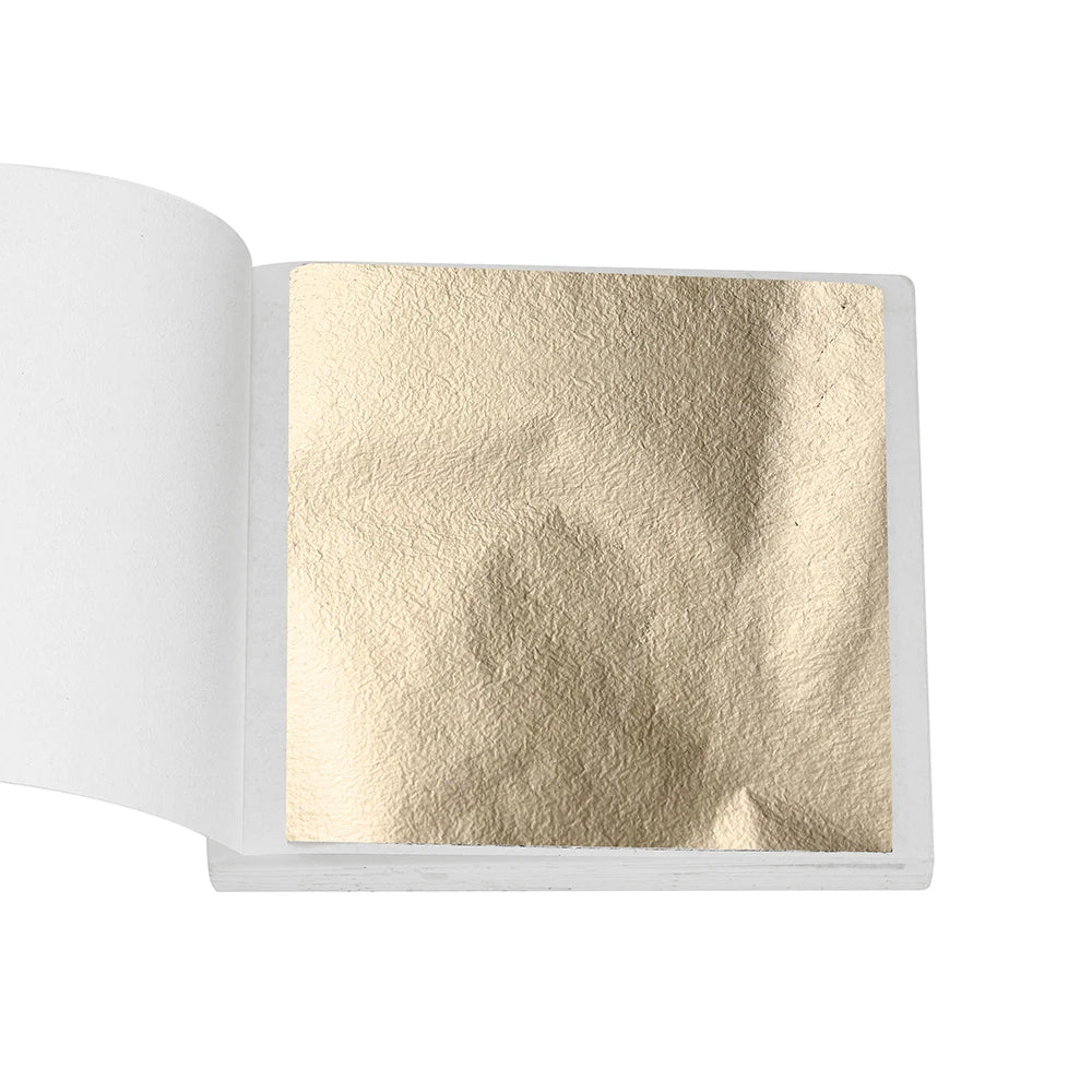 Gold Foil Craft Sheets — 100 or 200 Pack for Resin & Jewelry Making