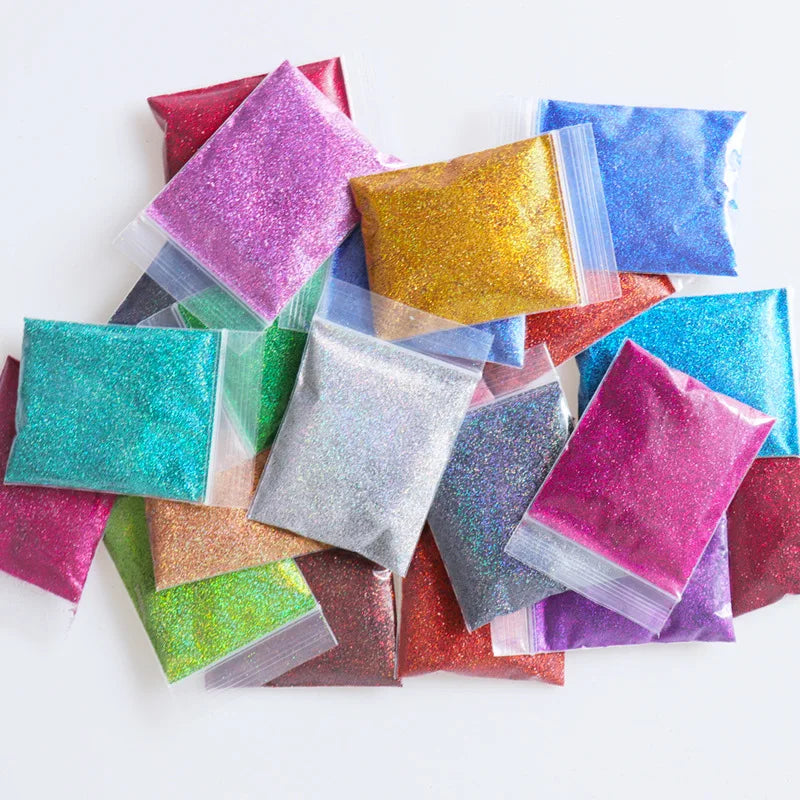 Holographic Glitter Powder — 10g for Resin, Nails & Slime