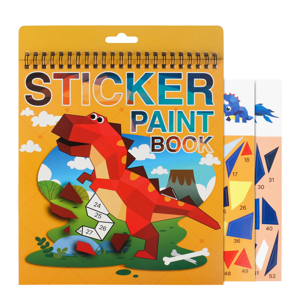 Sticker by Number Book — Kids Activity Set Ages 4–8