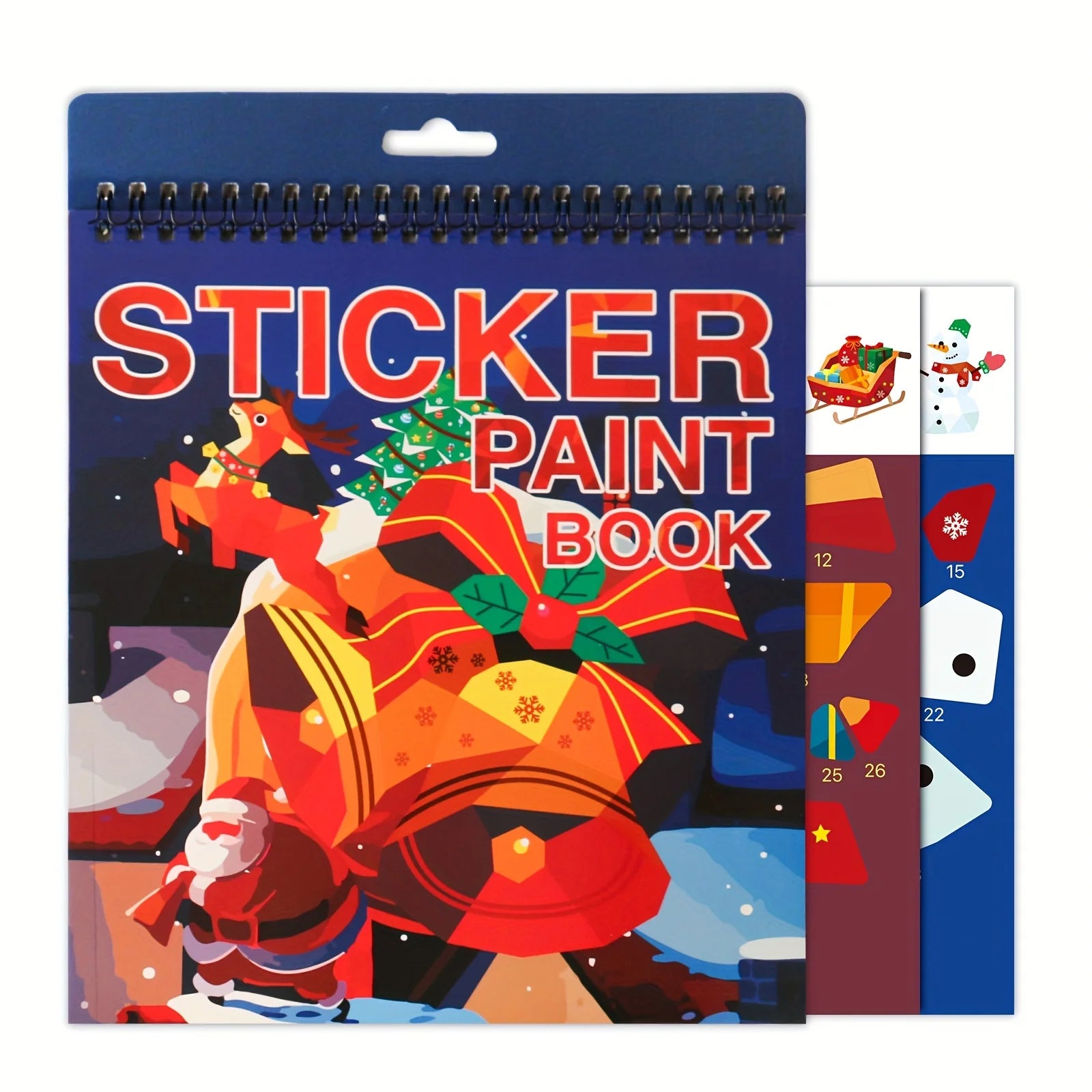 Sticker by Number Book — Kids Activity Set Ages 4–8