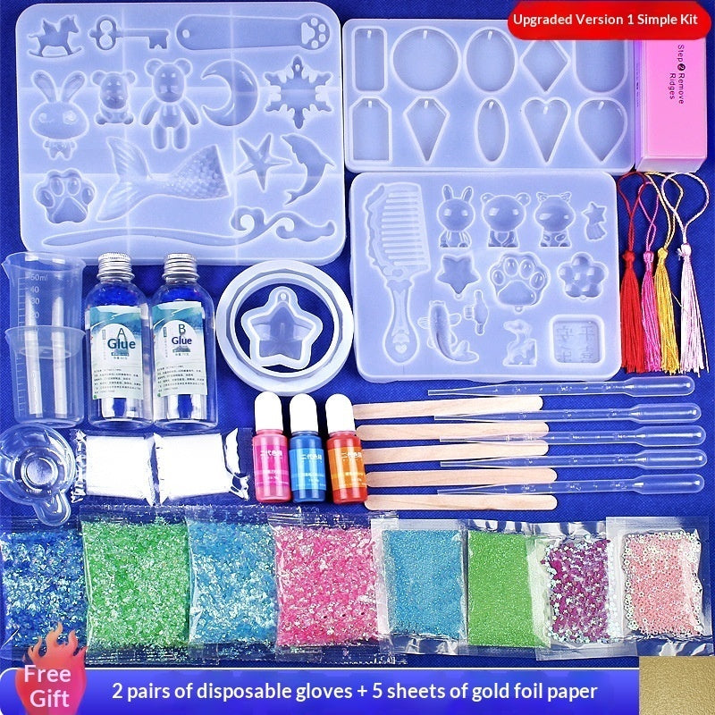 Crystal Epoxy Resin Kit For DIY Crafts