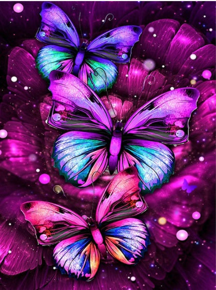 Butterfly Theme Diamond Painting Kit