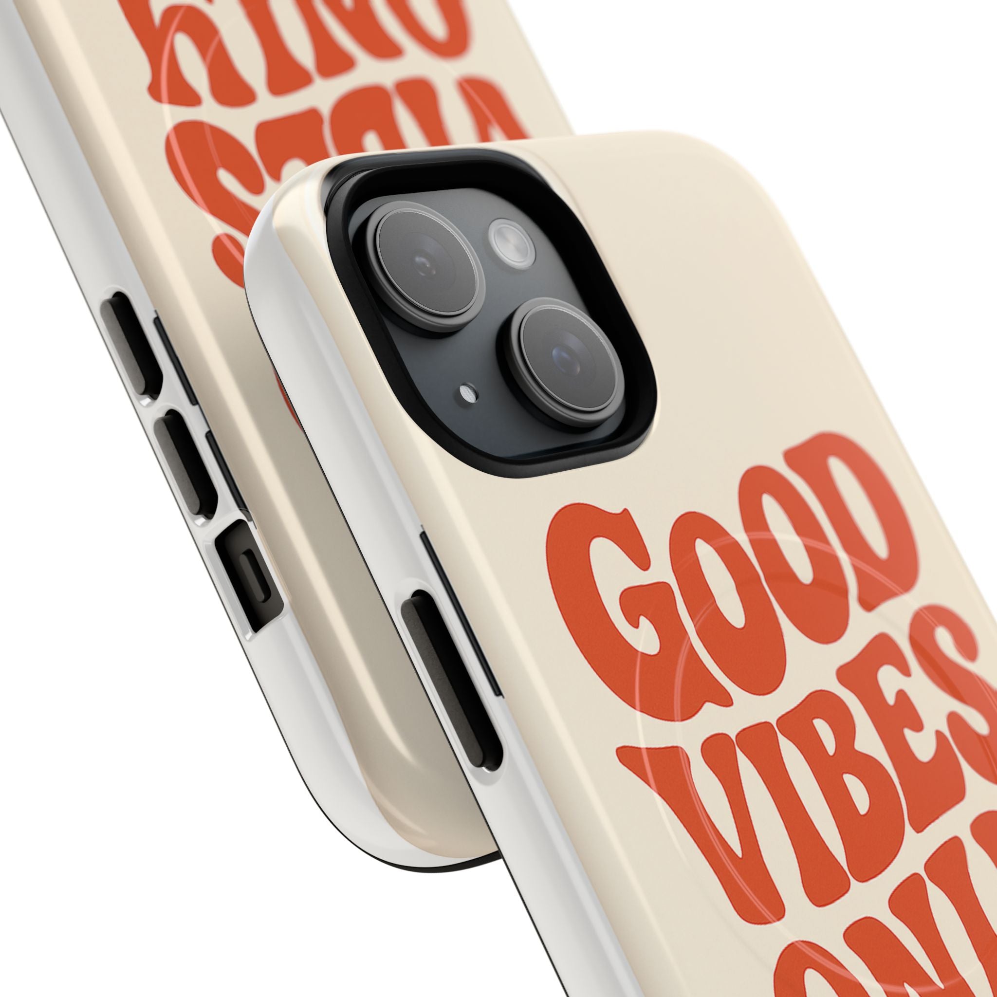 Good Vibes Only Phone Case — Tough Magnetic Protective Cover