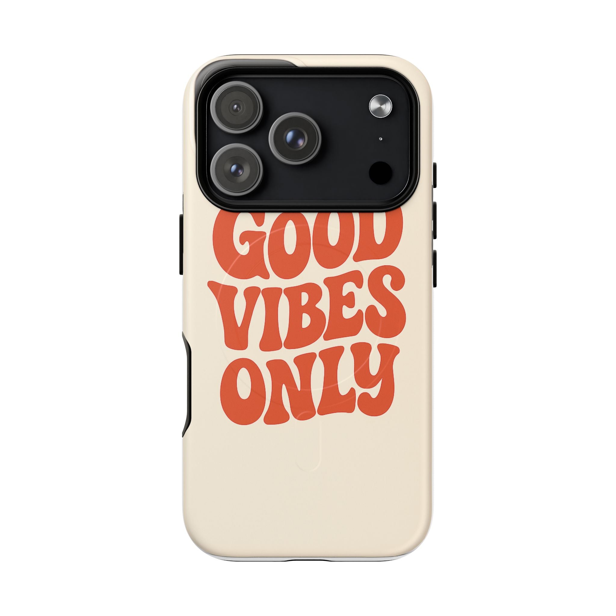 Good Vibes Only Phone Case — Tough Magnetic Protective Cover