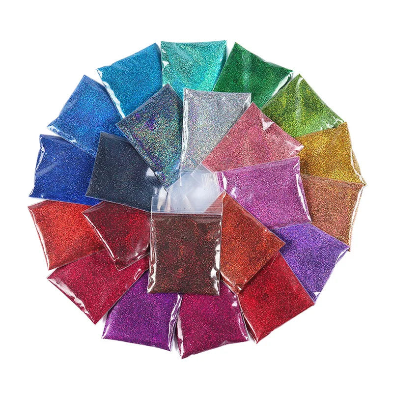 Holographic Glitter Powder — 10g for Resin, Nails & Slime