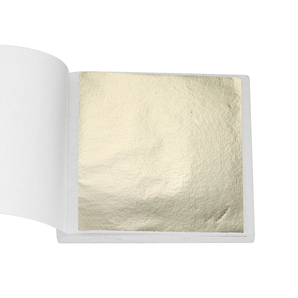 Gold Foil Craft Sheets — 100 or 200 Pack for Resin & Jewelry Making