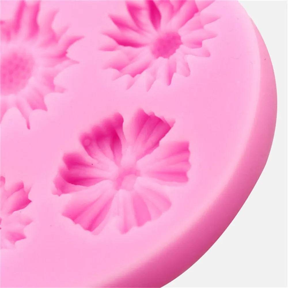 3D Flower Silicone Mold — For Resin, Chocolate, Fondant & Baking