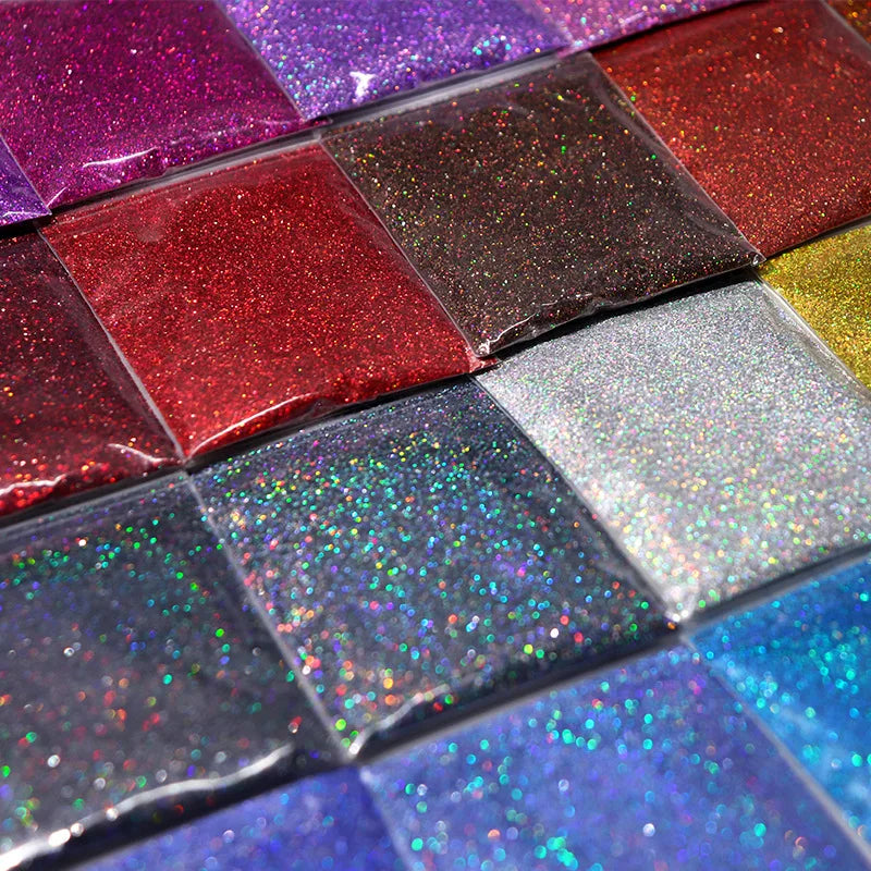 Holographic Glitter Powder — 10g for Resin, Nails & Slime