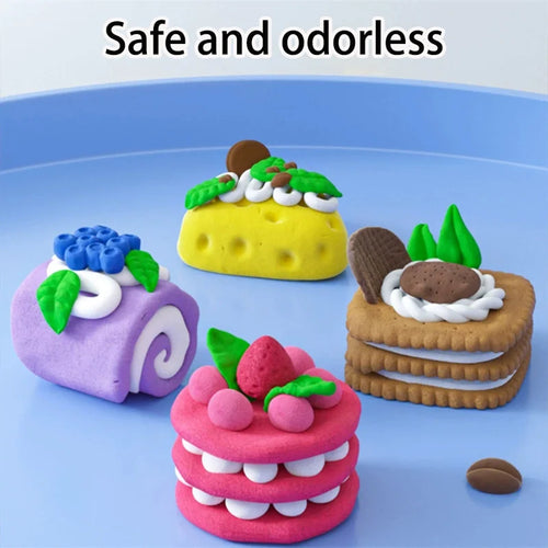 Air-Dry Color Clay Set — 12, 24 or 36 Colors + Carving Tools Included