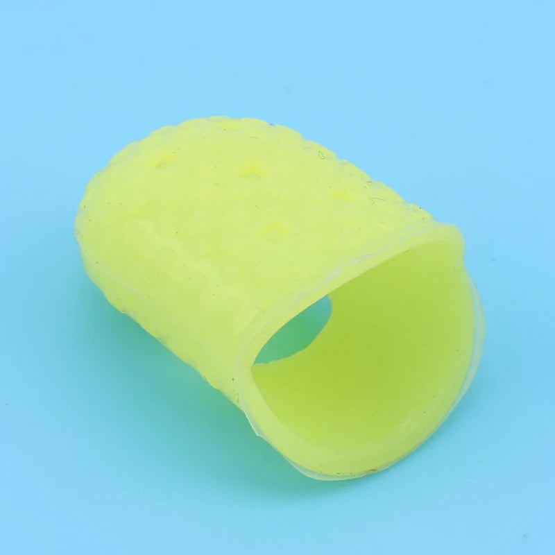 Silicone Craft Thimbles — 5-Pack Finger Protectors for Sewing & DIY