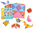 Origami Paper Cutting Book — Kids Animal Craft & Puzzle Activity Set