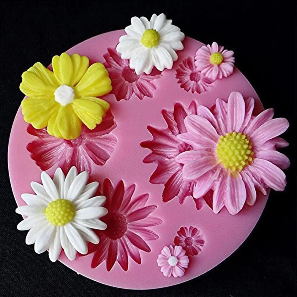 3D Flower Silicone Mold — For Resin, Chocolate, Fondant & Baking