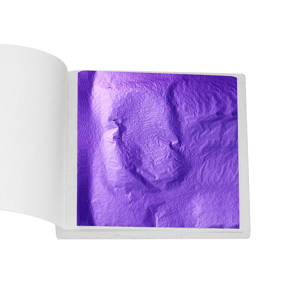 Gold Foil Craft Sheets — 100 or 200 Pack for Resin & Jewelry Making