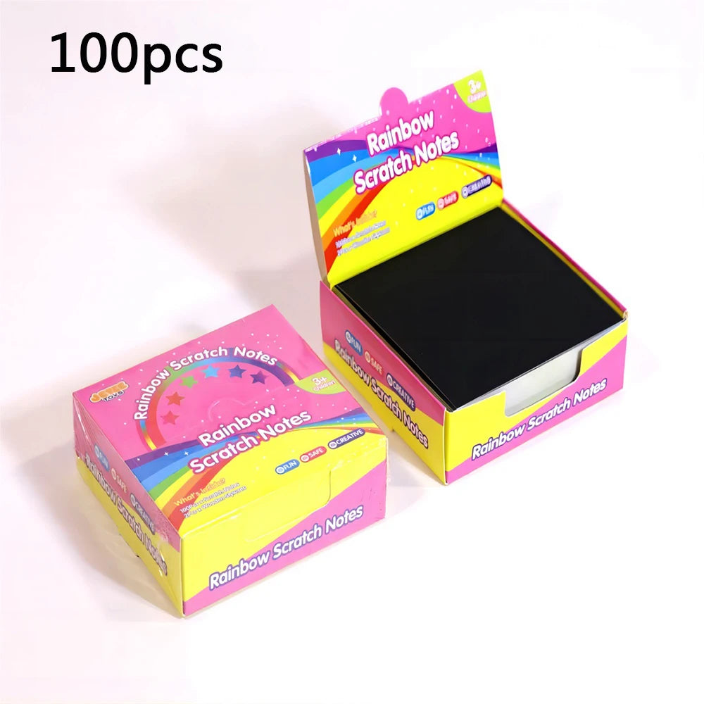 Rainbow Reveal Craft Kit — 100pc Activity Set for Kids Ages 5–12