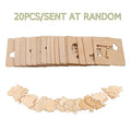 Montessori Wooden Drawing Stencils — 20-Piece Art Template Set for Kids
