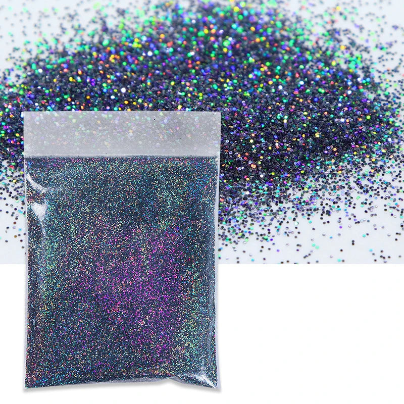 Holographic Glitter Powder — 10g for Resin, Nails & Slime
