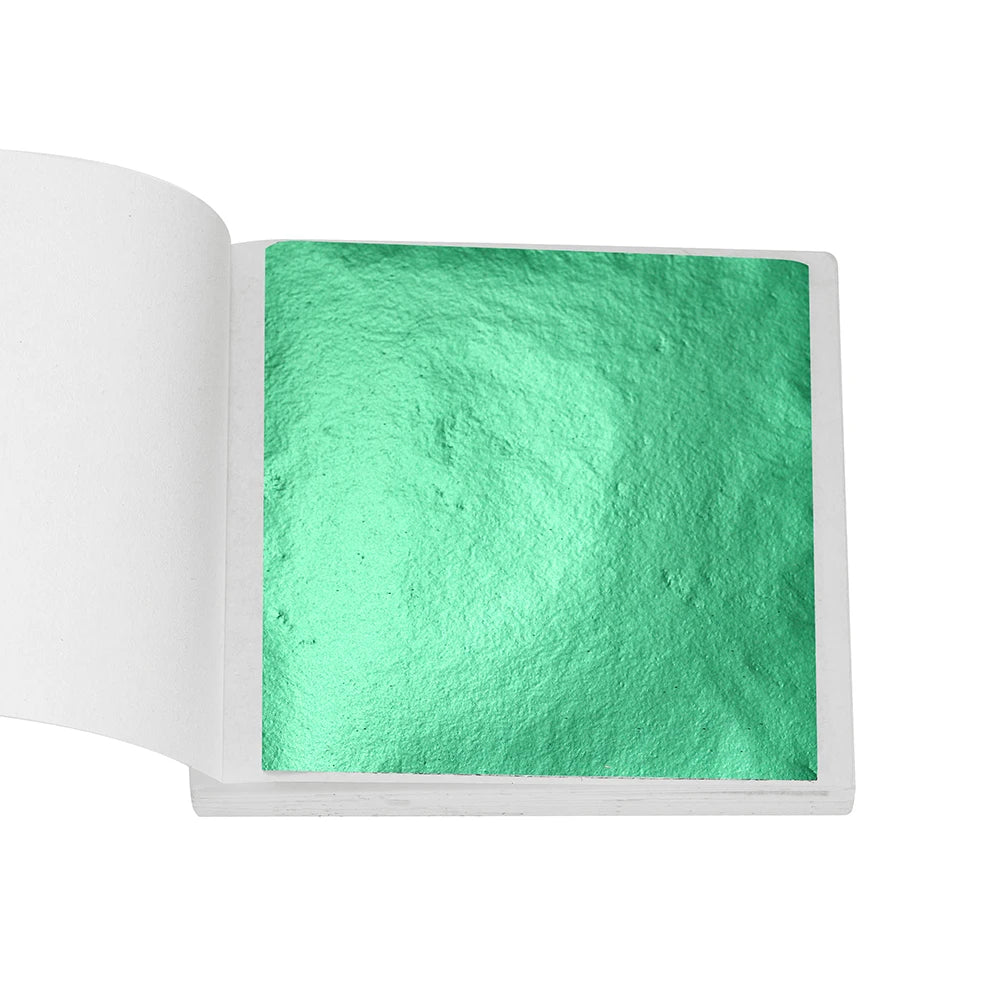 Gold Foil Craft Sheets — 100 or 200 Pack for Resin & Jewelry Making